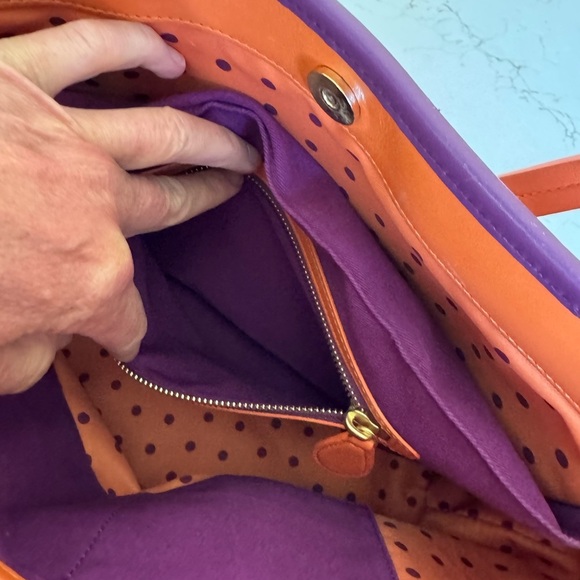 RARE Mackenzie Childs Kaleidoscope Tote Bag - Picture 6 of 16